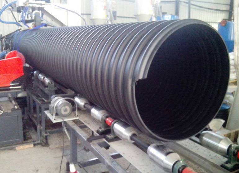 云南省保山市隆阳区HDPE钢带增强波纹管-HDPE缠绕波纹管-钢带缠绕管