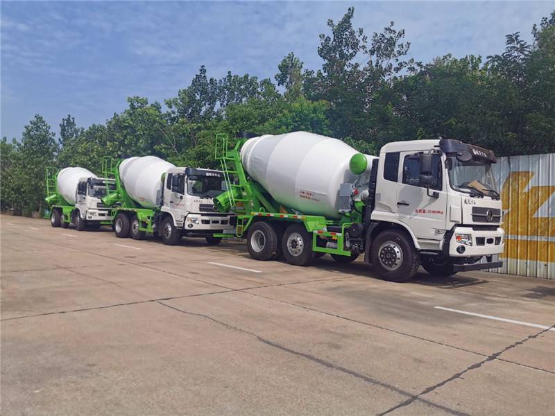 汽摩及配件 专用汽车 混凝土搅拌车 航天万山新国六8方搅拌车价格可拉