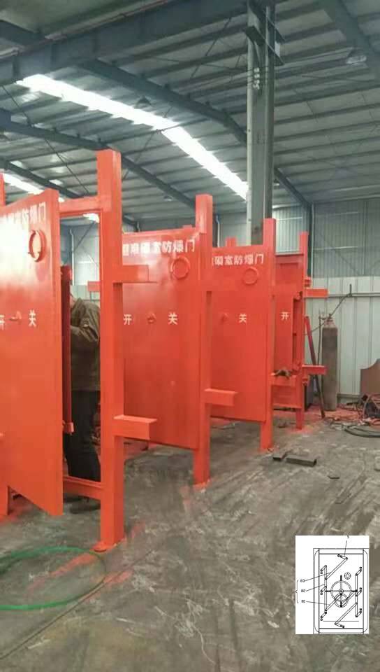 抗冲击波密闭门-活门济宁和利隆厂家-铜川