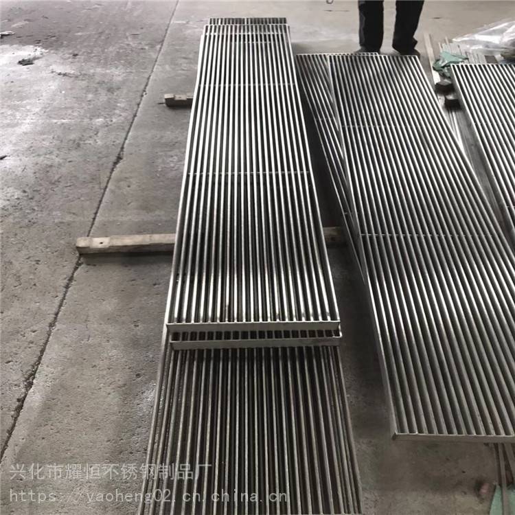 建筑施工单位用 不锈钢雨水篦子 不锈钢下水道盖板 按米定制