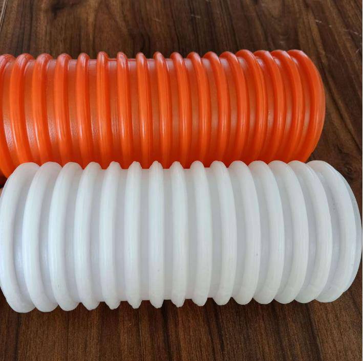 文山州广南县打孔波纹管用—110打孔波纹管-75白色打孔管