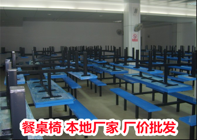 广西百色实木餐桌椅--组合食堂餐桌--厂价批发