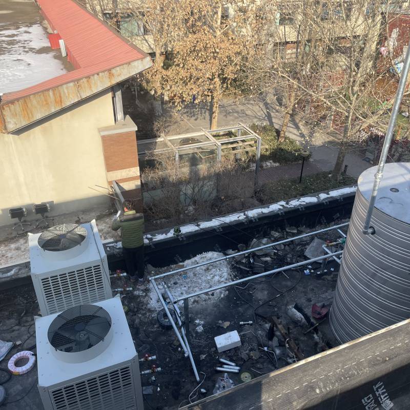 承接空气能热水工程 空气能热水工程