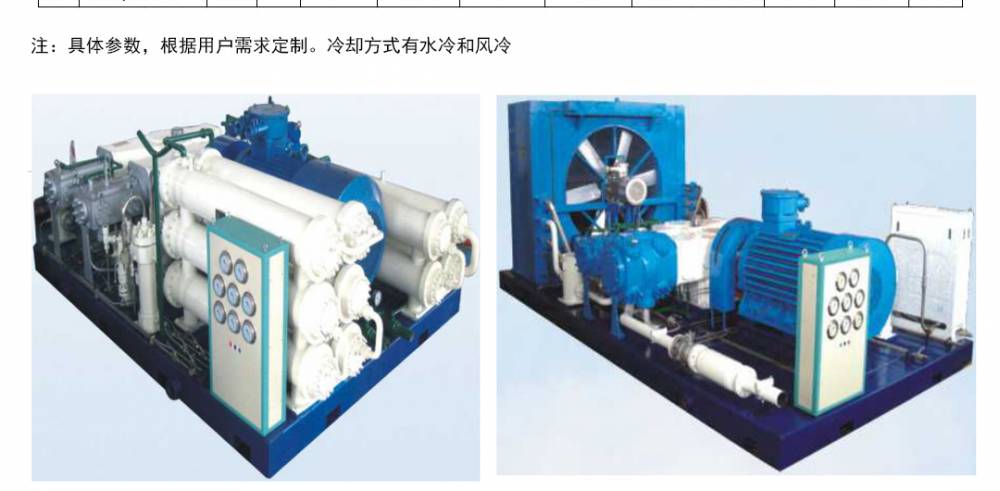 炼油厂往复式工艺压缩机石油化工厂往复式压缩机宁夏特殊气体压缩机