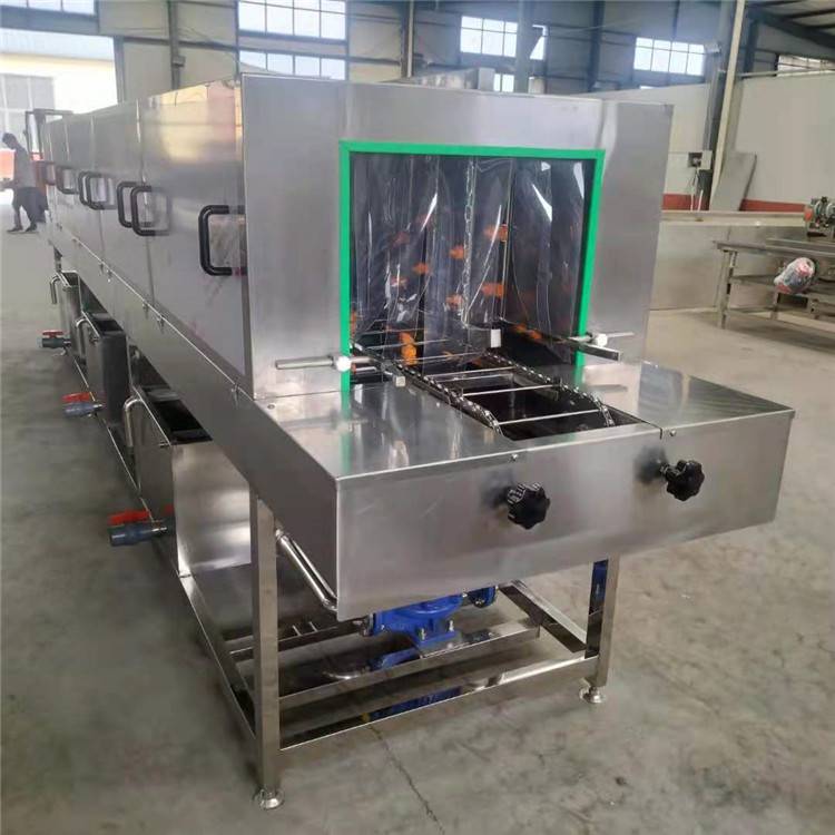景翔牌 高压喷淋洗箱机 鸡蛋托盘清洗机 塑料托盘清洗机