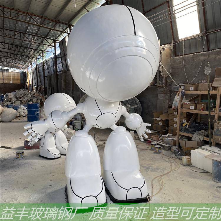 清远玻璃钢马雕塑 动物雕塑造型 商场装饰摆设