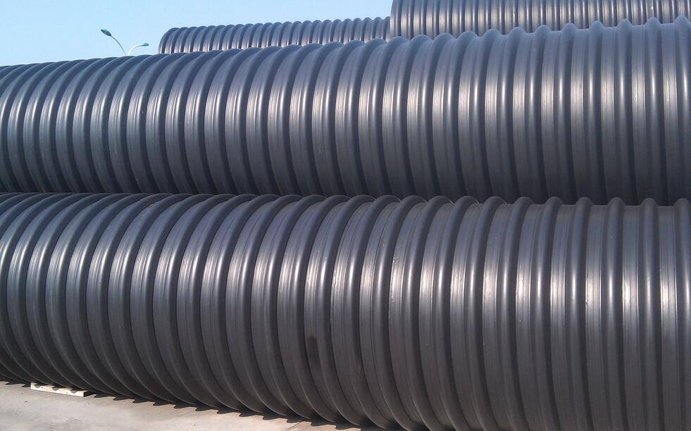 景东彝族自治县HDPE钢带增强波纹管-HDPE缠绕波纹管-钢带缠绕管