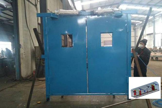 不锈钢全自动无压风门厂家量身定制-绵竹