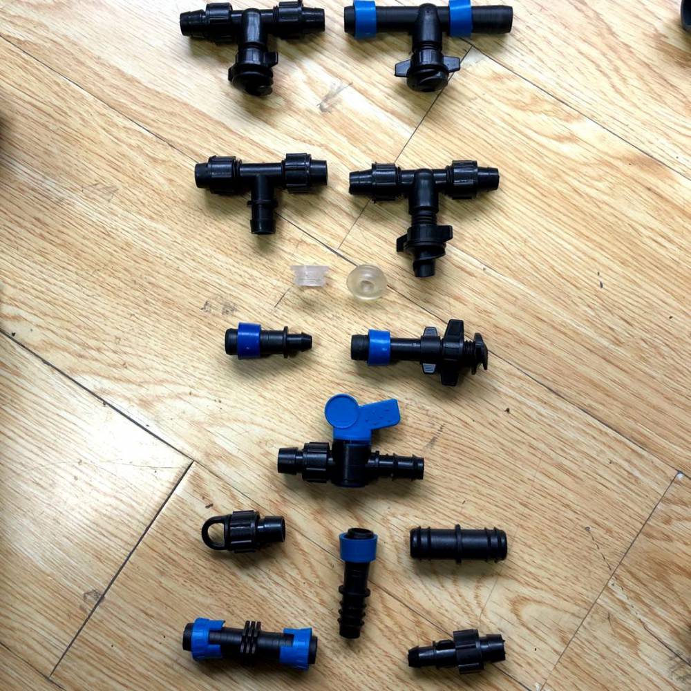 滴灌旁通 热熔管阀门 滴灌配件 可以单独控制