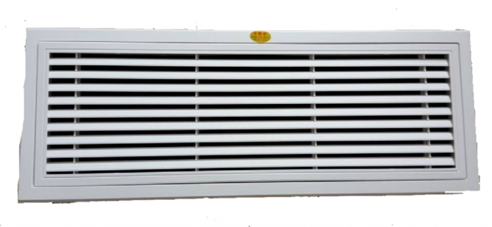 甘肃酒泉市格栅风口ABS塑料天圆地方百叶格栅罩新风方接圆口