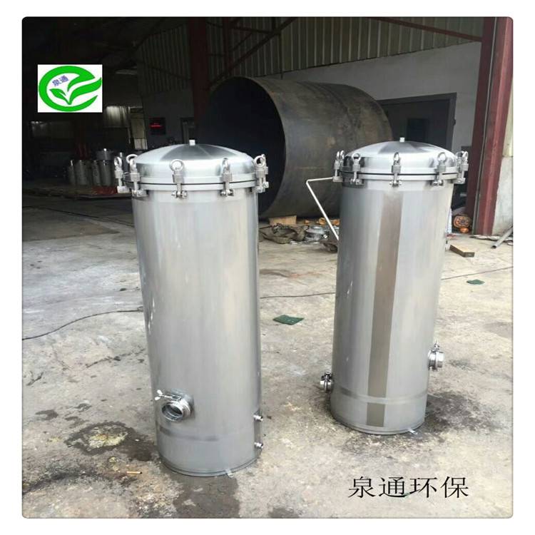河北文安快开精密过滤器微孔过滤器厂家3袋过滤器加个