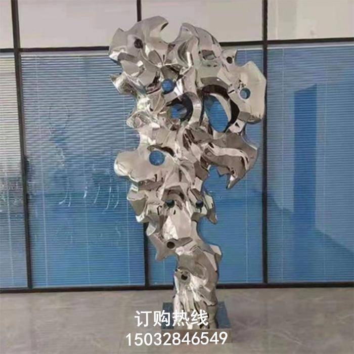 抽象珊瑚石雕塑厂家 露天雕塑 彩钢珊瑚石雕塑厂家 