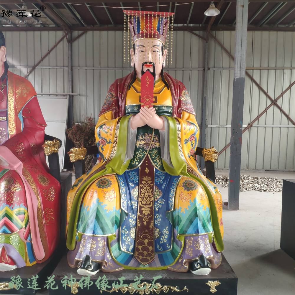 ***之府 东岳大帝神像厂家北极大帝佛像 泰山奶奶塑像