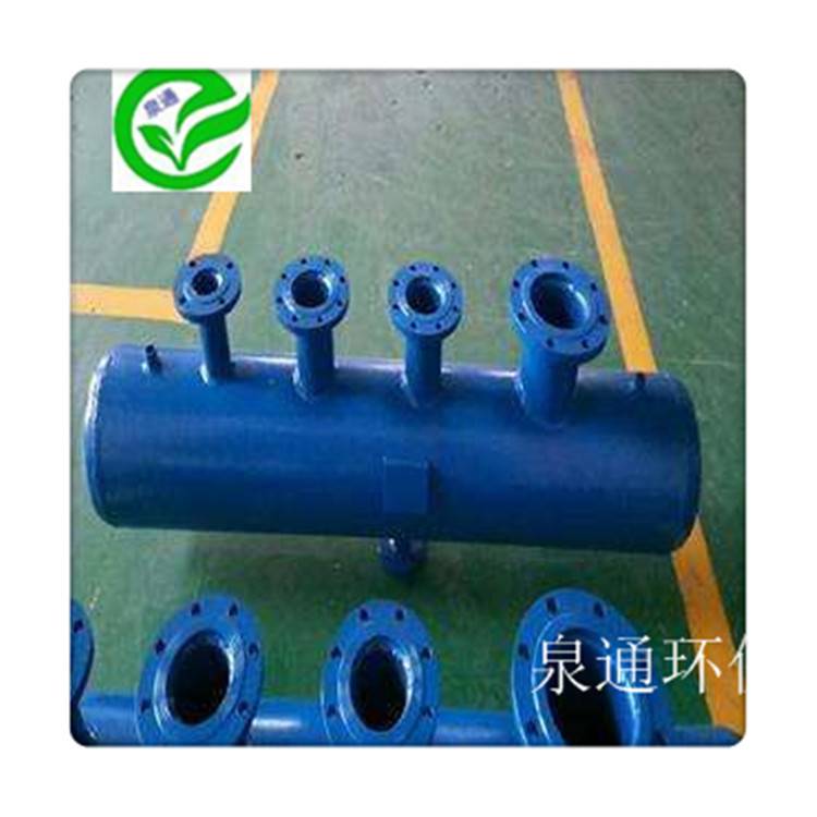 邯郸复兴碳钢集水器分集水器加工喷塑地暖分水器公司