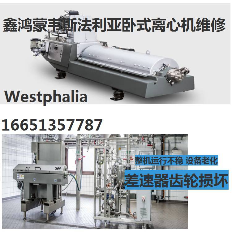 氨氮废水卧式脱泥机租赁行星齿轮、轴承磨损