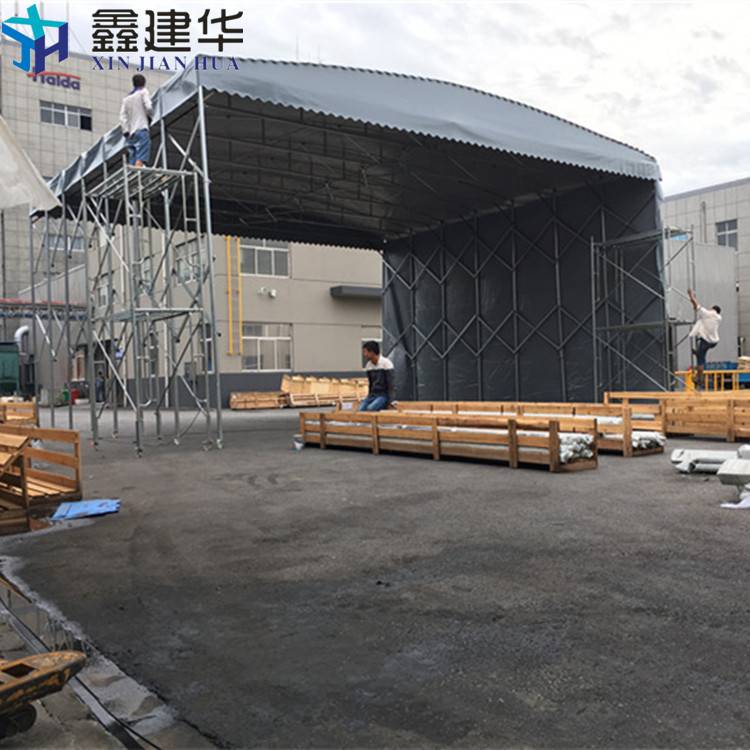 电动推拉棚价格 户外雨棚 销售服务 三亚