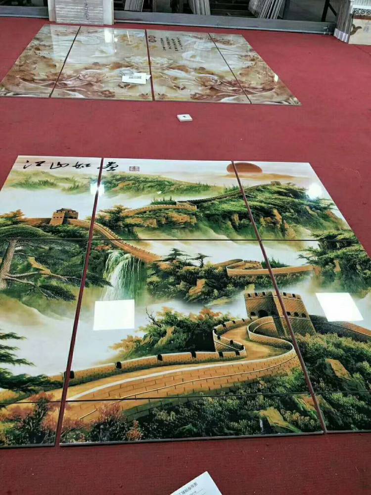 泸溪白聚晶抛光砖地板砖工程瓷砖