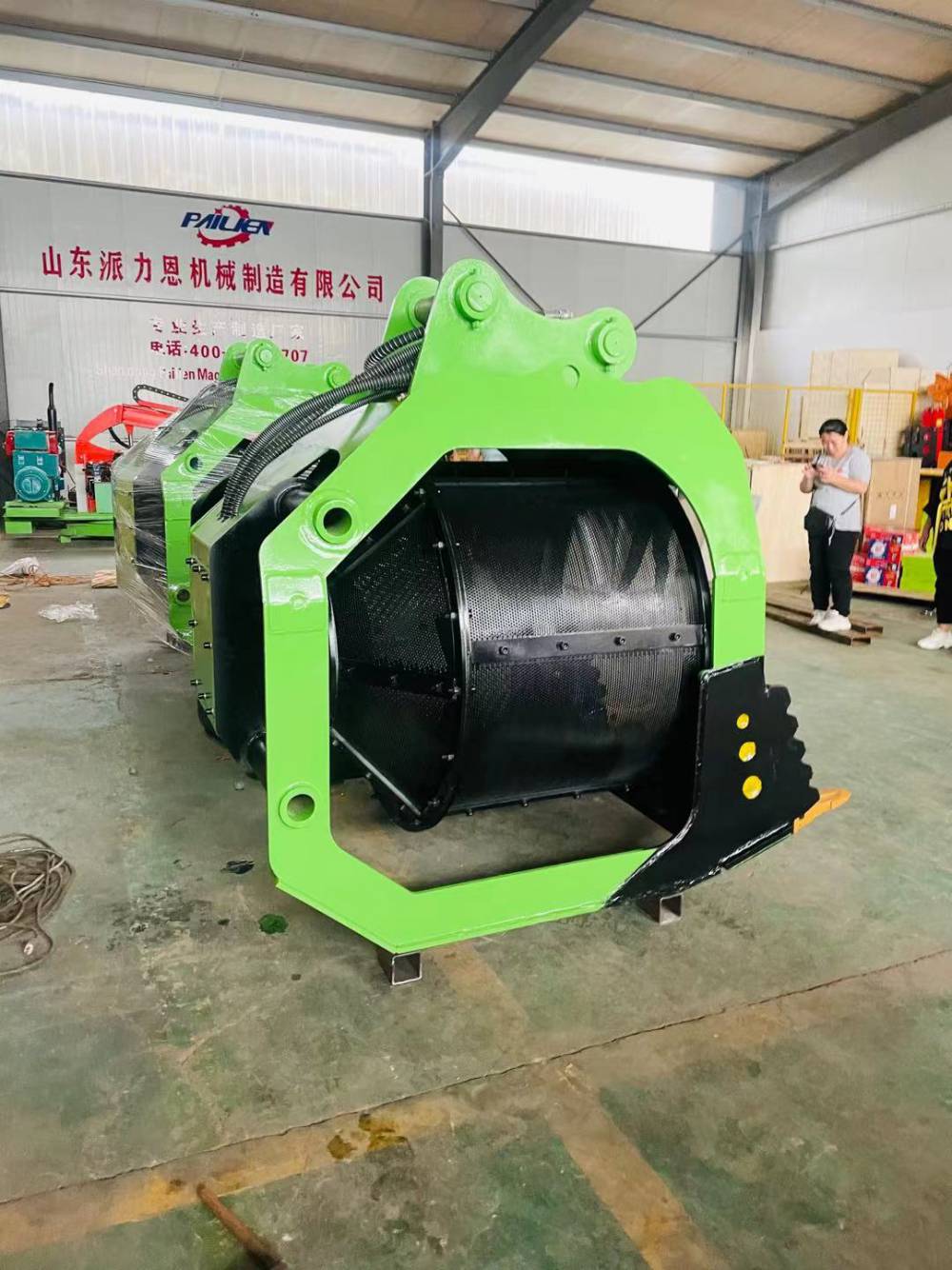 铁路道砟筛分斗 干湿两用滚筒筛 建筑垃圾筛分设备 ***指导