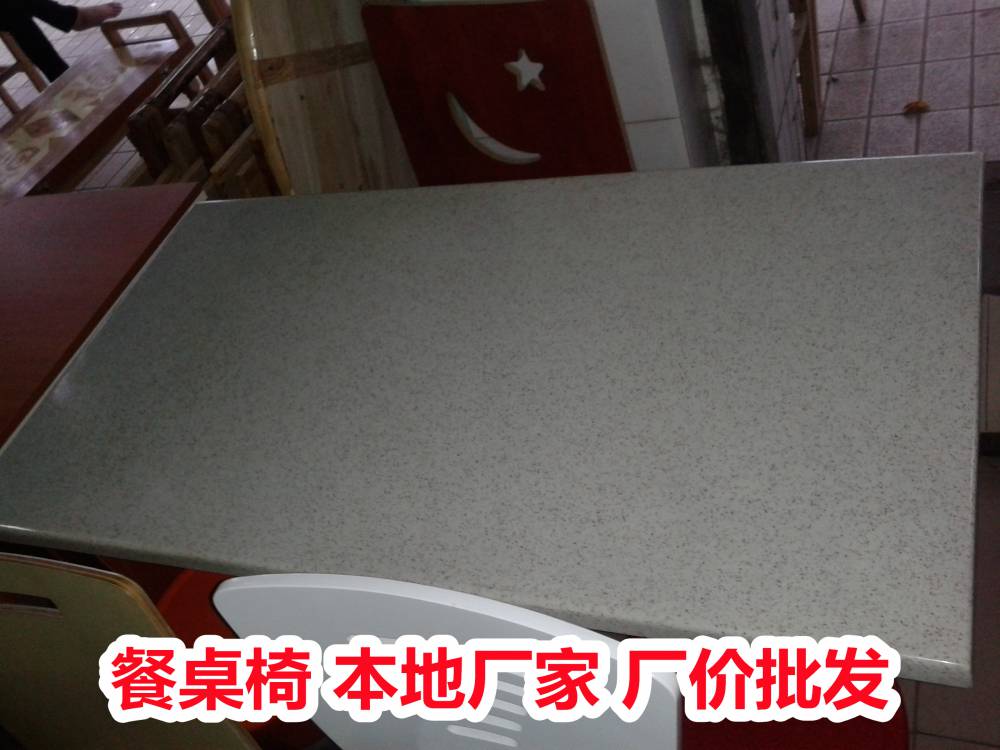 广西河池学校食堂餐桌椅--快餐桌椅--支持定制