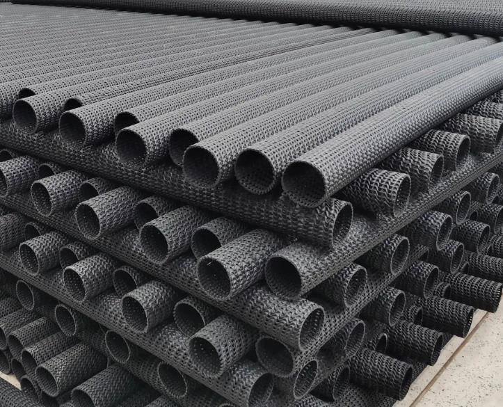 临沧市沧源县硬式透水管—曲纹网状透水管-塑料盲沟疏水管