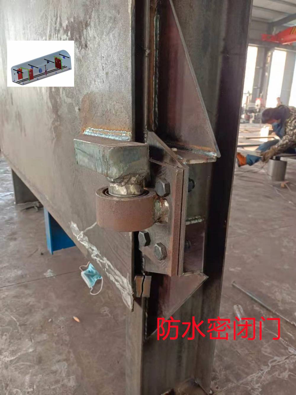 万荣县电动液压自动防水密闭闸门厂家量身定制