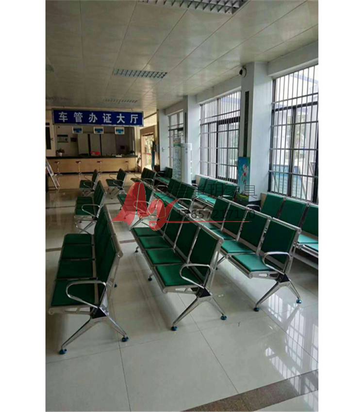机场椅厂家火车站椅子聚氨酯机场椅三人位排椅