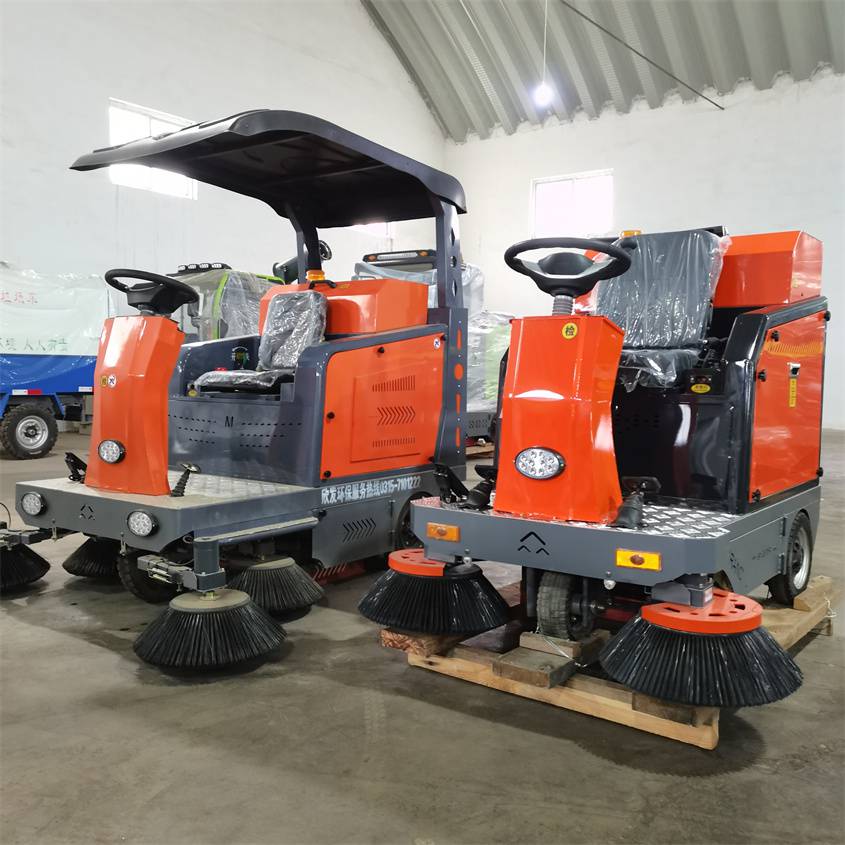 仓库清扫车 物业小区环卫电动道路扫地机 扫地车 工业扫地车