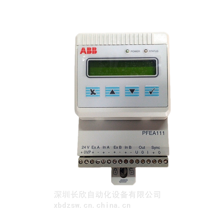 PFTL101A 1.0KN 控制单元内置多种机械安装模式ABB张力传感器