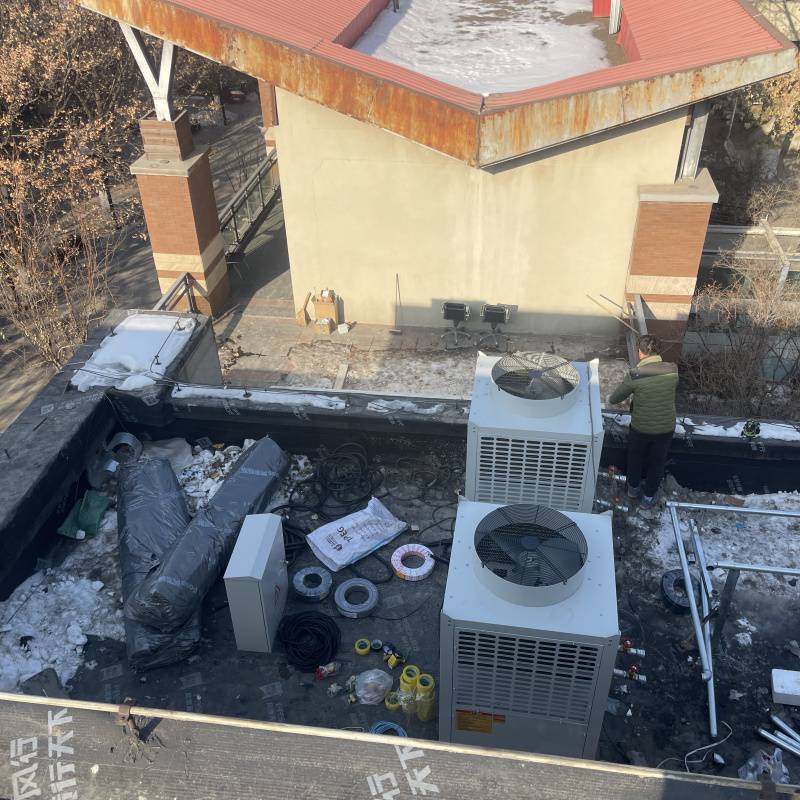 生活热水机组 空气能热水工程方案