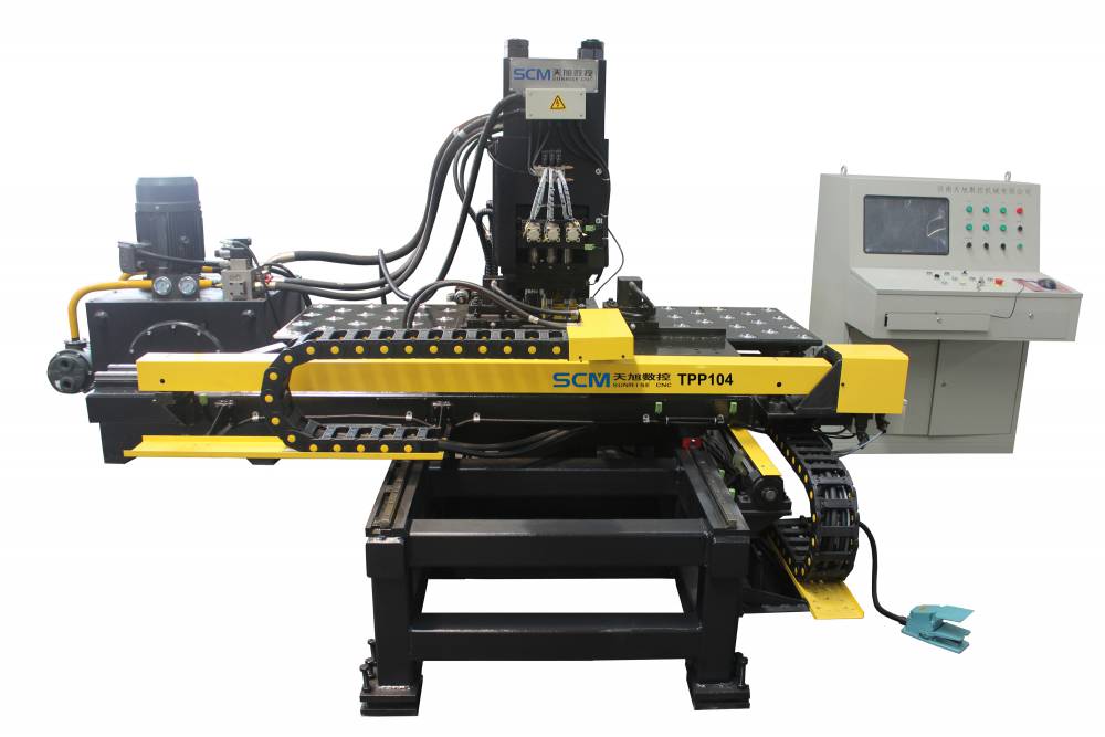 天旭数控tpp104数控液压冲孔机数控冲床