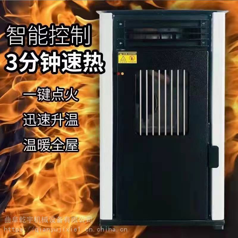 颗粒取暖炉 智能环保生物质颗粒采暖炉 多功能生物质颗粒取暖炉