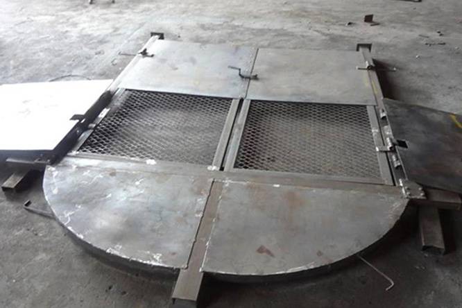 于田县双向调节风门手动控制风门济宁和利隆厂家