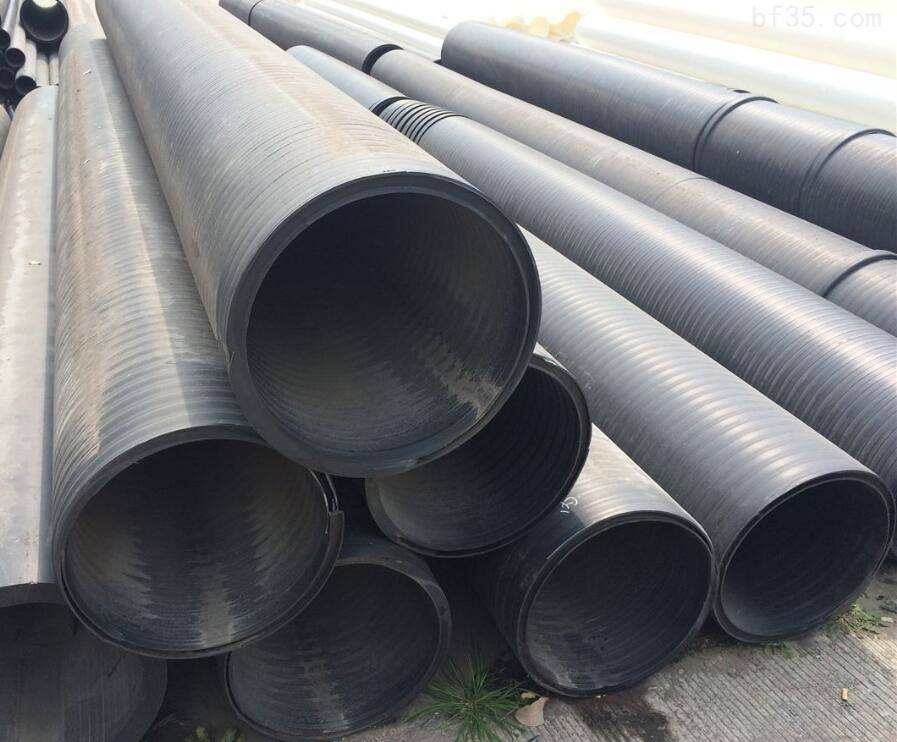 云南省保山市隆阳区HDPE钢带增强波纹管-HDPE缠绕波纹管-钢带缠绕管