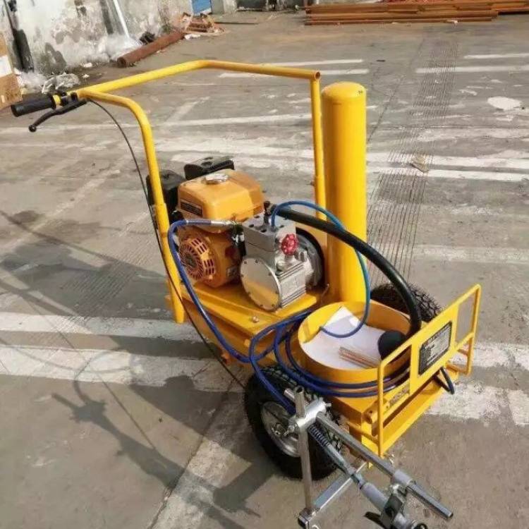 停车位道路标线冷喷划线机马路虚实线标线划线机轻便道路划线机
