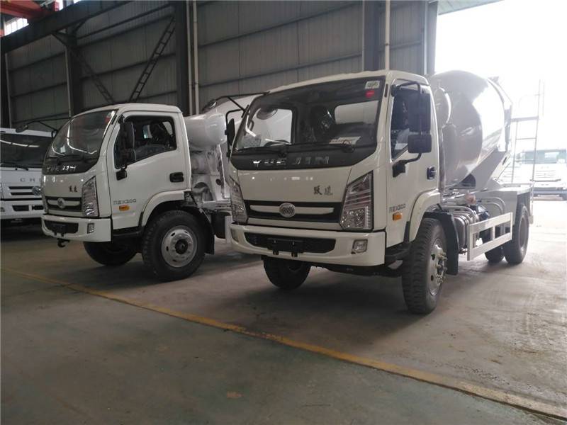 国六单桥5方小型混凝土搅拌车