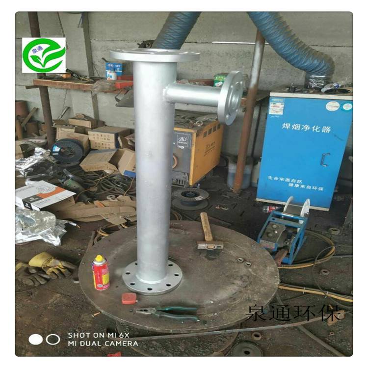 壶关碳钢加药搅拌设备50吨流量管道混合器静态混合防腐加药设备