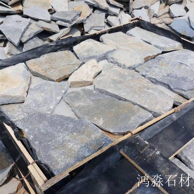 西安片石碎拼石 花岗岩碎拼石 价格