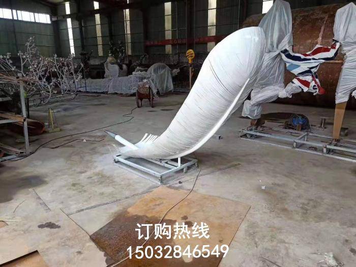 古代羽毛雕塑 广场雕塑 金属羽毛雕塑厂家