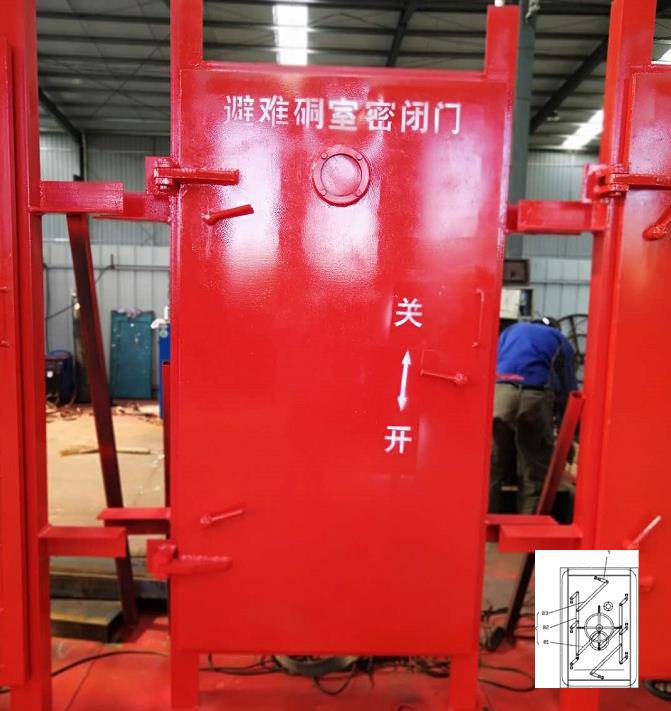 山南避难硐室防护密闭门-抗冲击波活门厂家量身定制