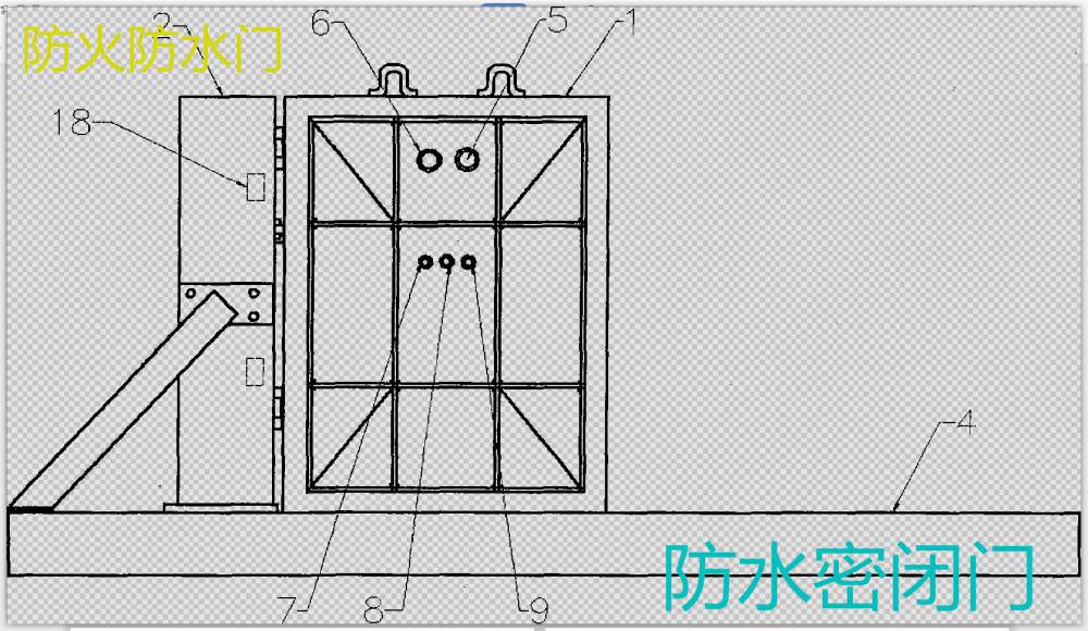 许昌矿用不锈钢防火栅栏门防水密闭门性能参考定制厂家