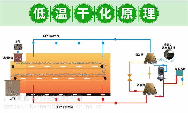 污泥低温干化机污泥脱水减量高达80