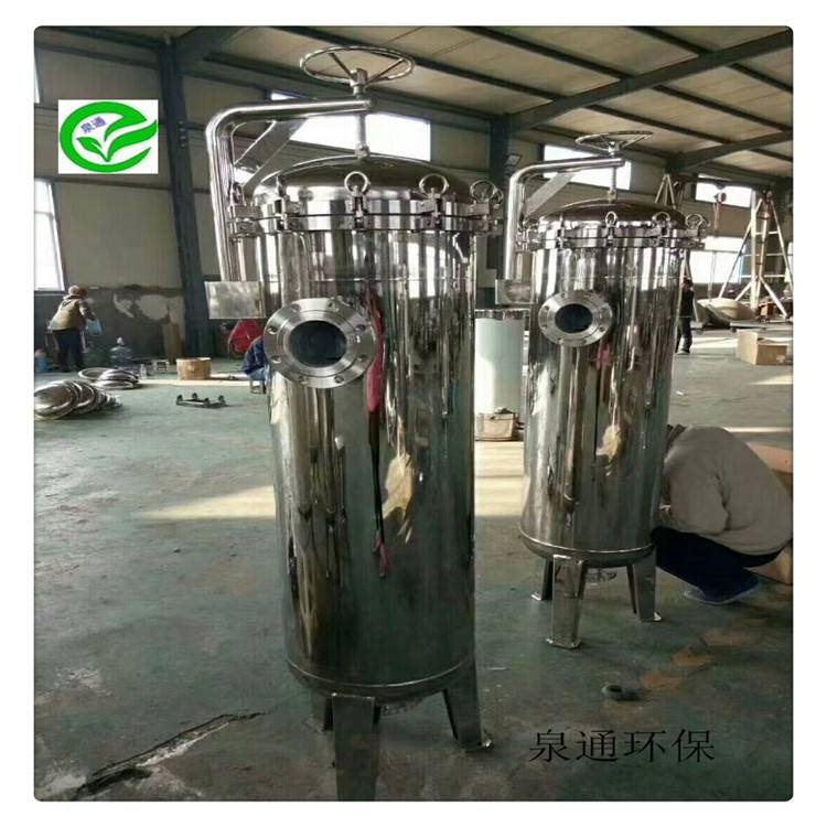 河北安国不锈钢袋式过滤器塑料袋式过滤器水处理过滤器厂家