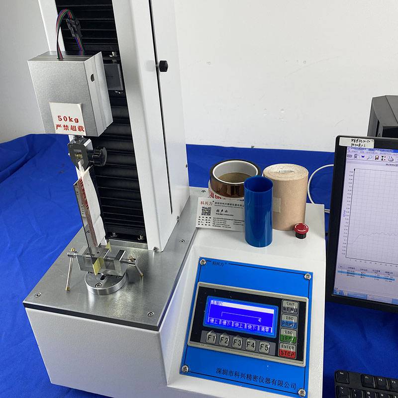 科兴力薄膜胶带拉伸测试仪智能拉力试验机厂家出货