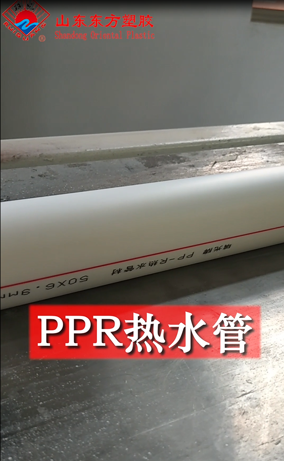 ppr热水管φ50ppr塑料管瑞光牌ppr直管pp-r管材