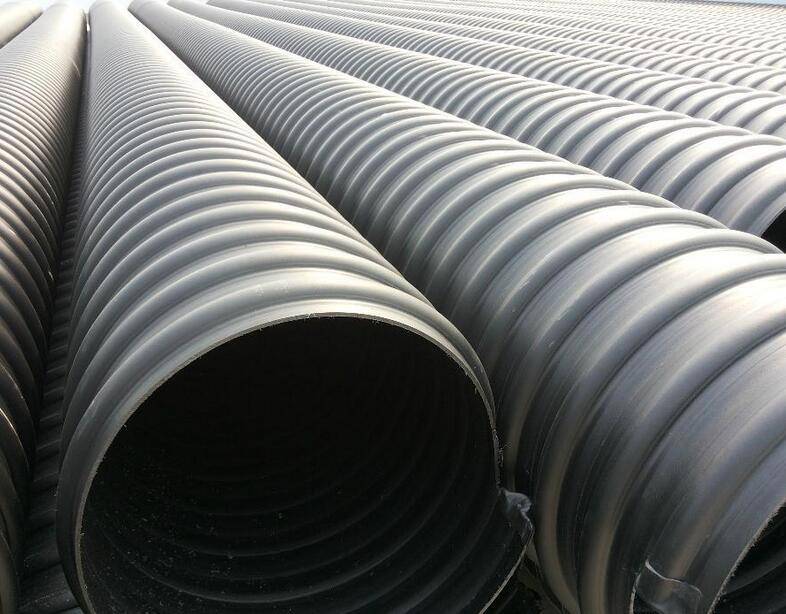 云南省保山市隆阳区HDPE钢带增强波纹管-HDPE缠绕波纹管-钢带缠绕管