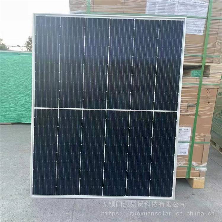 天合英利光伏组件降级b级c级400w450w500w72片双面透明背板光伏组件