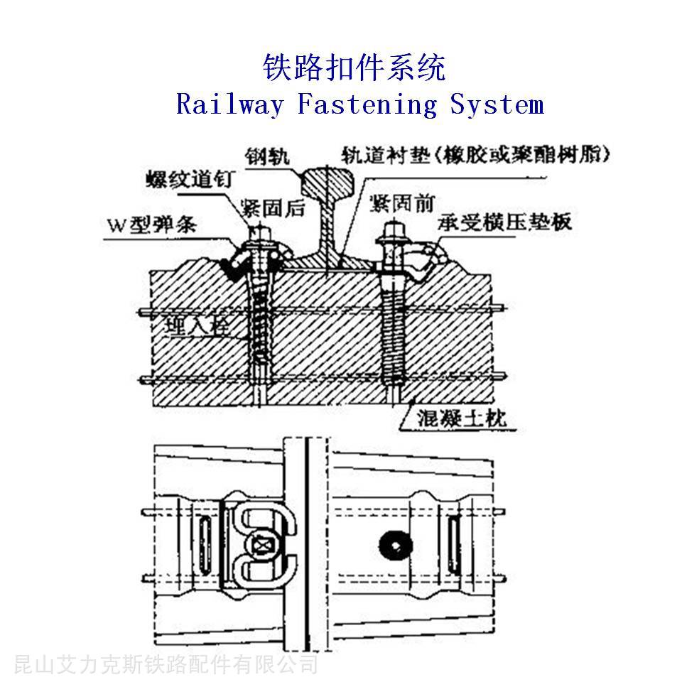 西藏铁路扣件起重轨扣件制造工厂