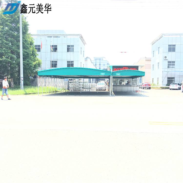 南京手动活动帐篷推拉伸缩雨棚安装简单