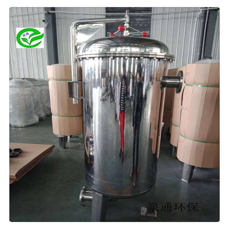 河北高邑两袋三袋过滤器双袋过滤器磁棒除铁过滤器