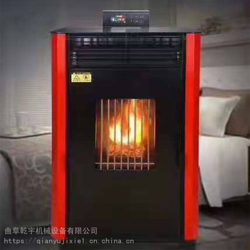 生物颗粒烧水炉 颗粒取暖炉的优缺点 智能环保生物质颗粒采暖炉